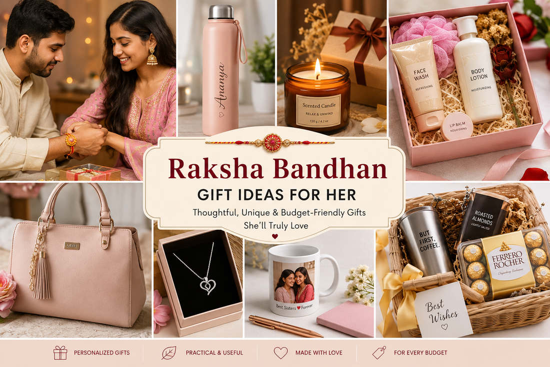 25 Best Raksha Bandhan Gift Ideas for Her (2026): Thoughtful, Unique & Budget-Friendly Gifts