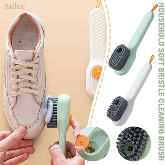 Liquid Dispensing Shoe Cleaning Brush