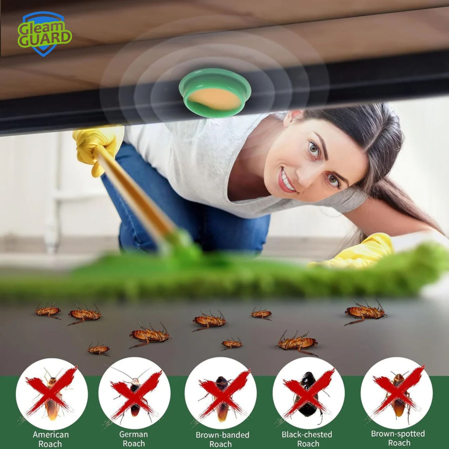 Gleam GUARD™ Cockroach Killer Gel - Powerful Pest Control Solution