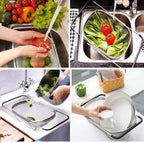 Stainless Steel Colander – Oval Shape (Big Size)
