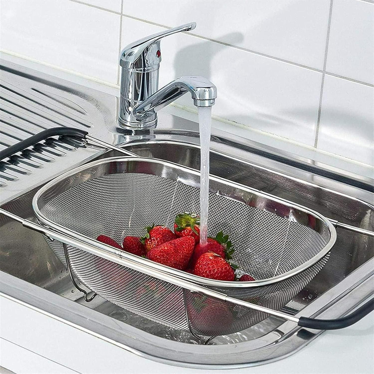 stainless steel colander big size