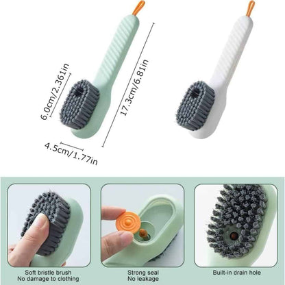 Liquid Dispensing Shoe Cleaning Brush