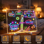 3D LED Glow Writing Board for Kids