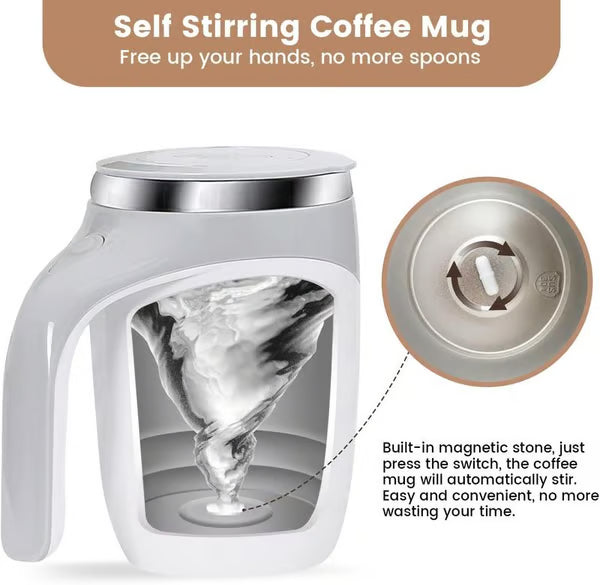 🎁Aider Automatic Magnetic Stirring Coffee Mug