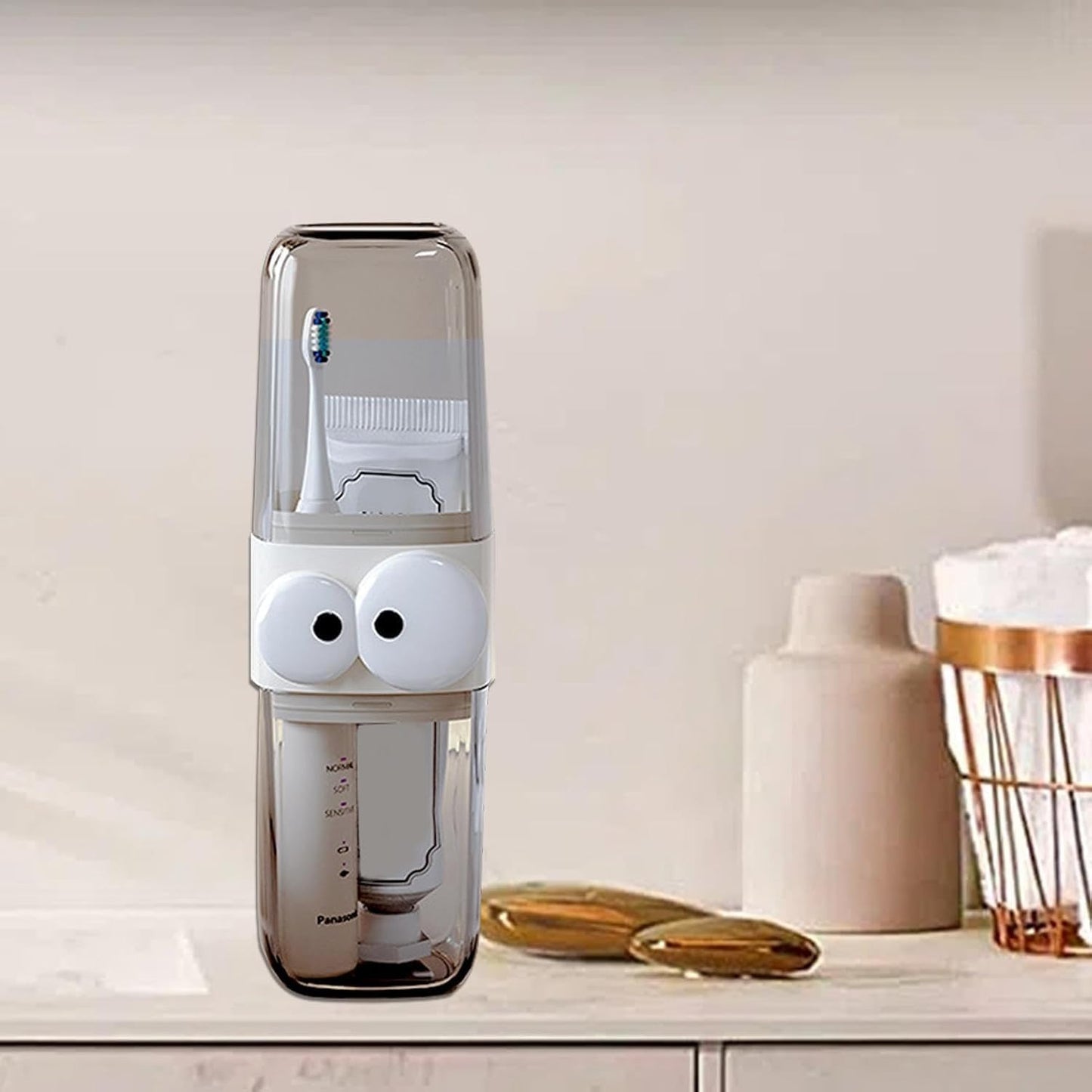 portable travel toothbrush holder