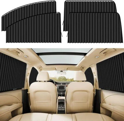 Magnetic Car Side Window Sun Shade – Instant UV Block, Cool Cabin & Total Privacy