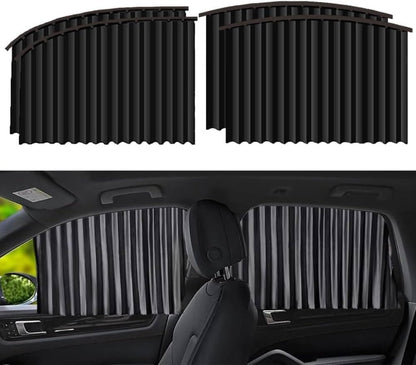 Magnetic Car Side Window Sun Shade – Instant UV Block, Cool Cabin & Total Privacy