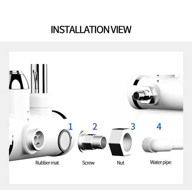 Instant Electric Heating Water Heater Faucet Tap