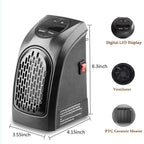 Handy Plug-In Mini Room Heater 400W | Instant Heat for Home & Office