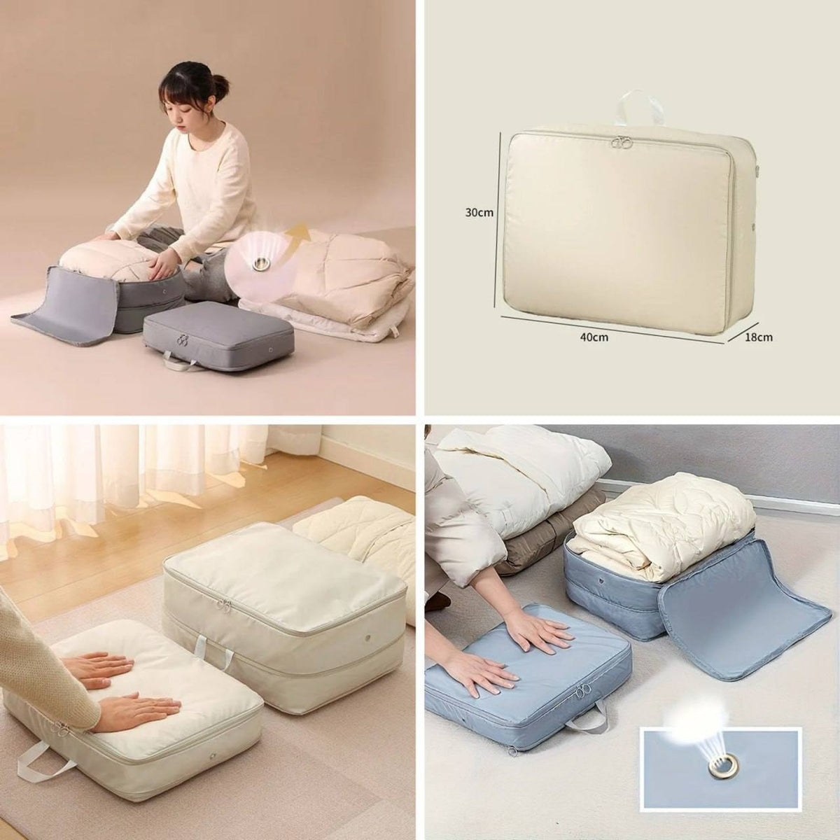 expandable travel bag