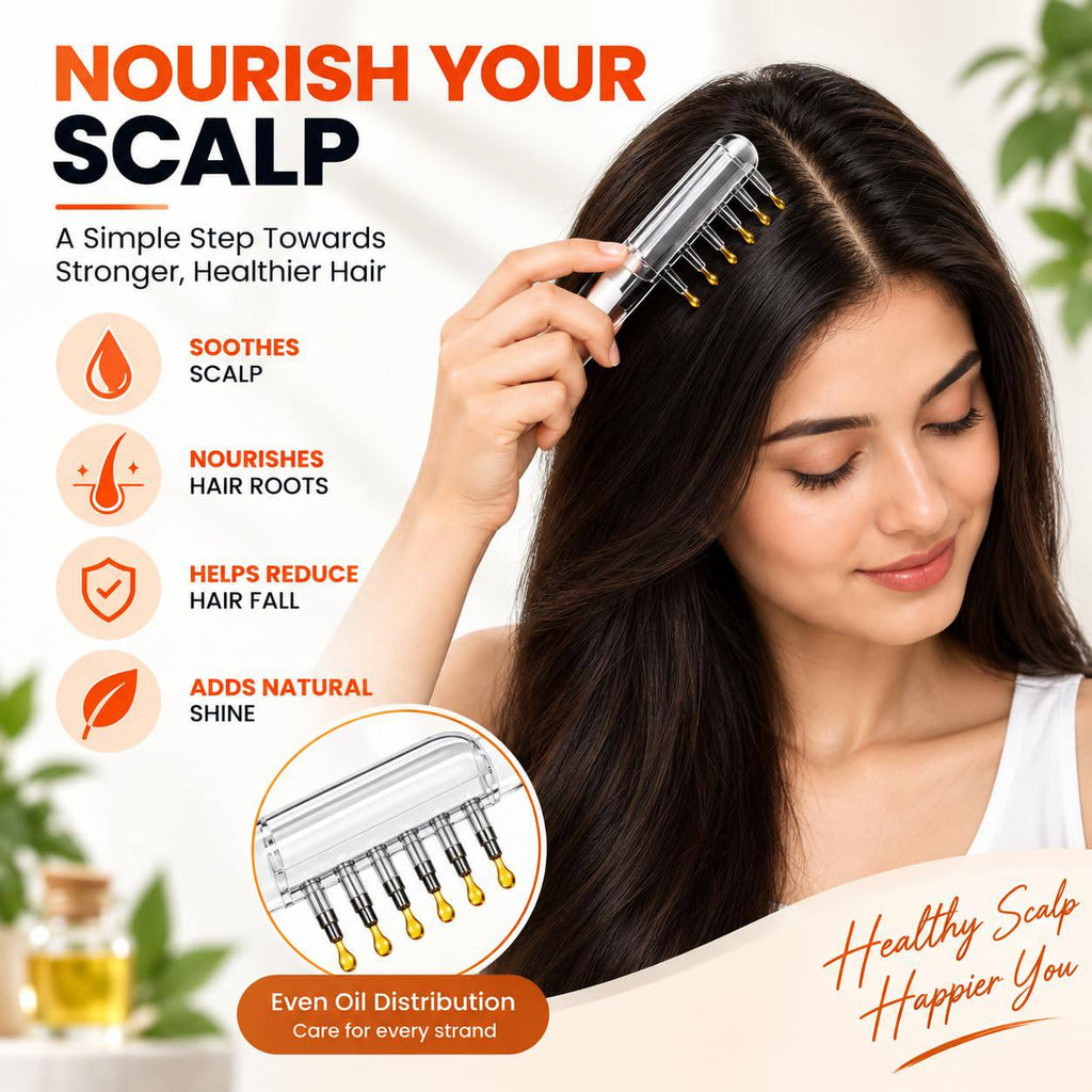 Aider Hair Oil Applicator Comb
