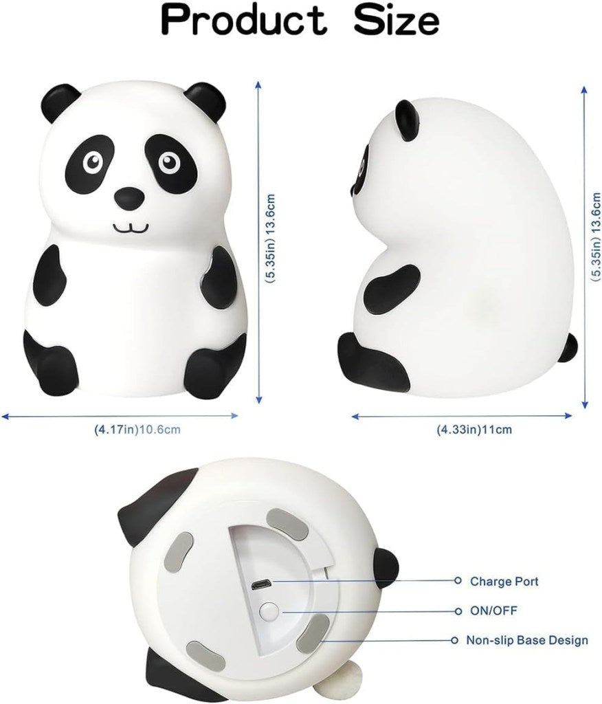 Adorable Panda Night Light – Soft Glow LED Lamp for Kids & Adults
