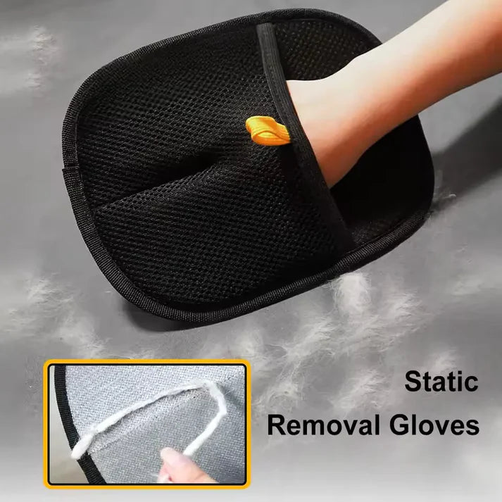 Best pet hair remover glove - removes 99% of hidden fur
