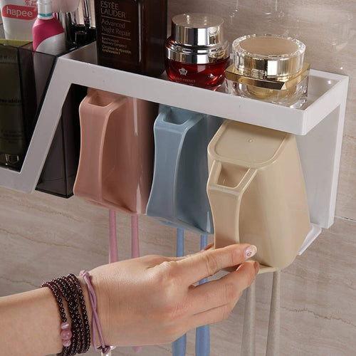 4 Cup Toothbrush Holder