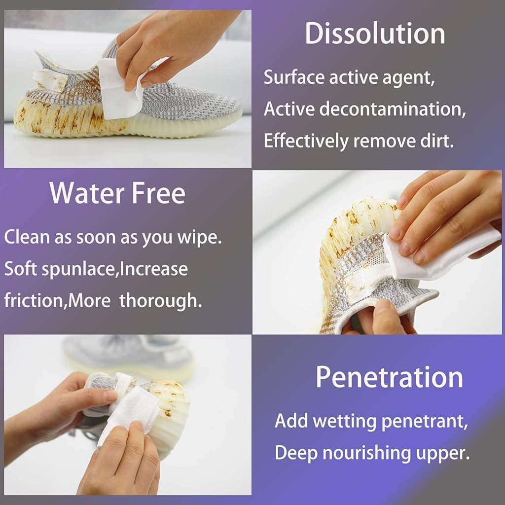 Disposable Shoe Wipes 80 PCs