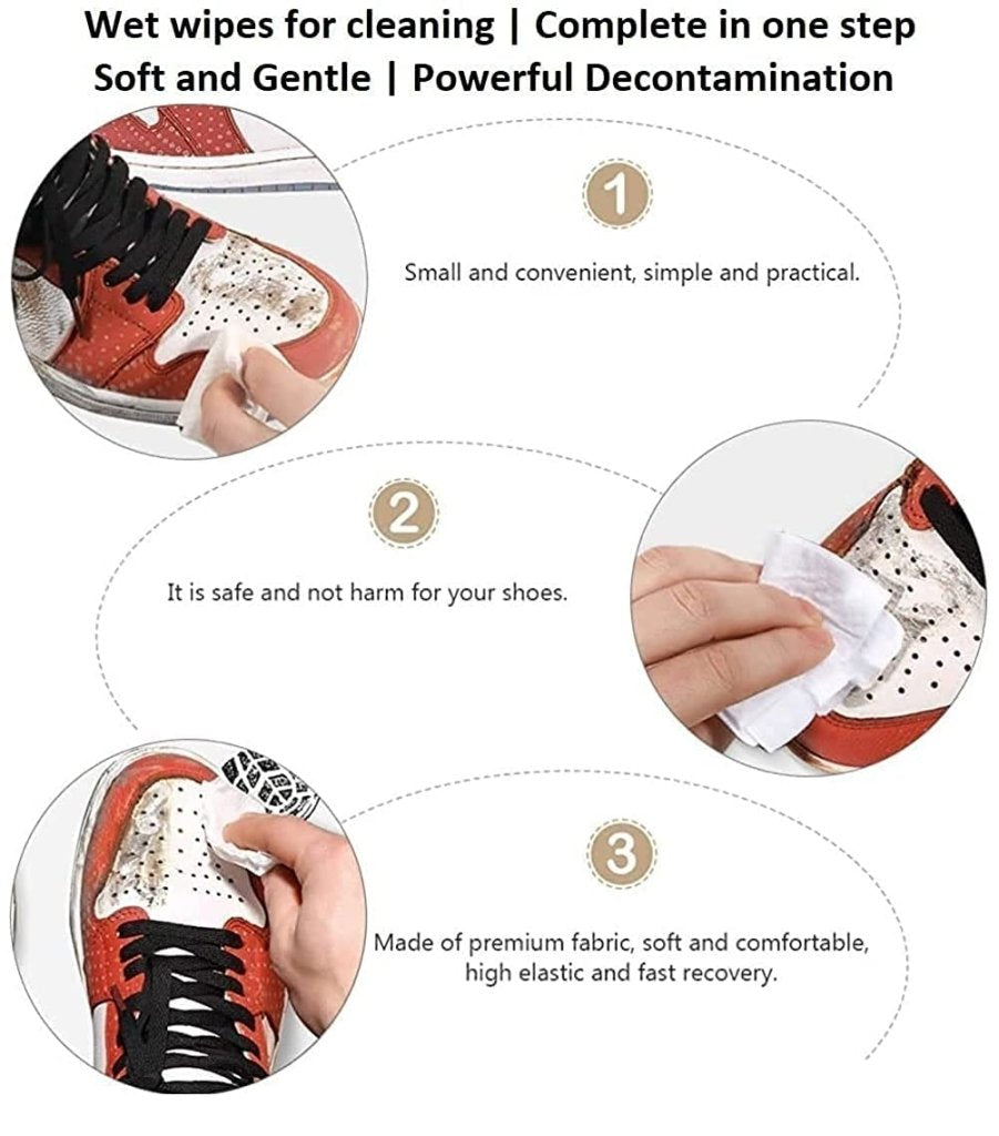 Disposable Shoe Wipes 80 PCs