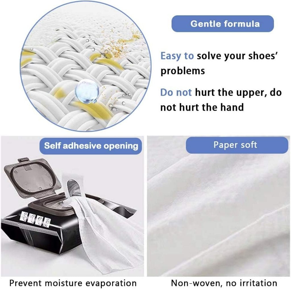 Disposable Shoe Wipes 80 PCs