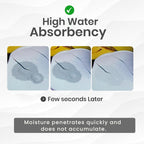 Aider Square 5D Anti-Slip Water Absorbing Bathroom Mat