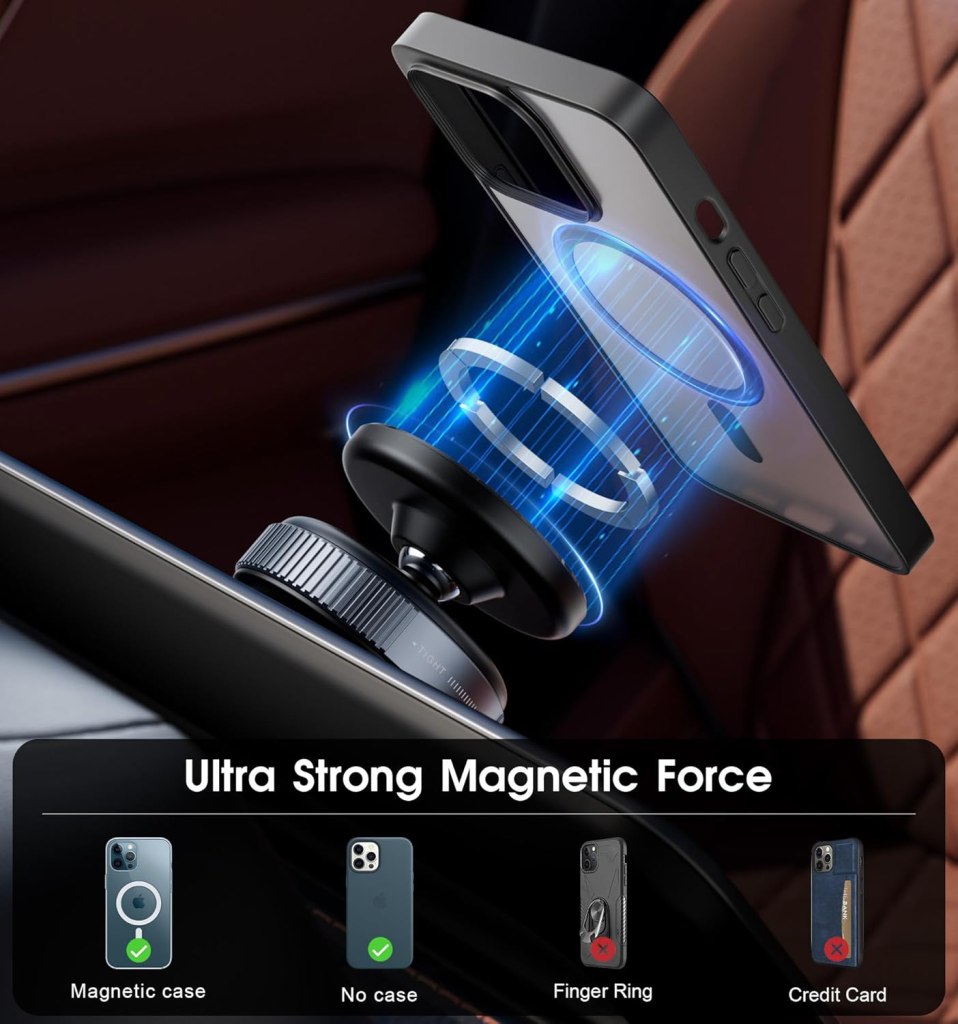 Vacuum Magnetic Phone Holder