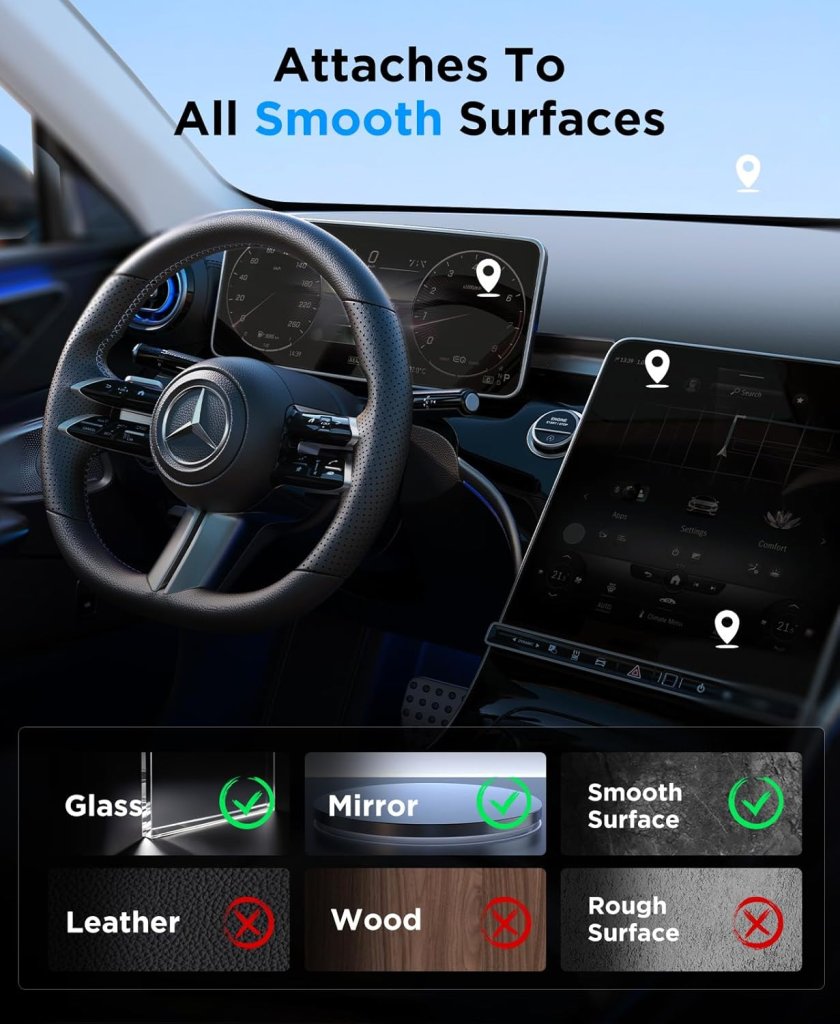 Vacuum Magnetic Phone Holder