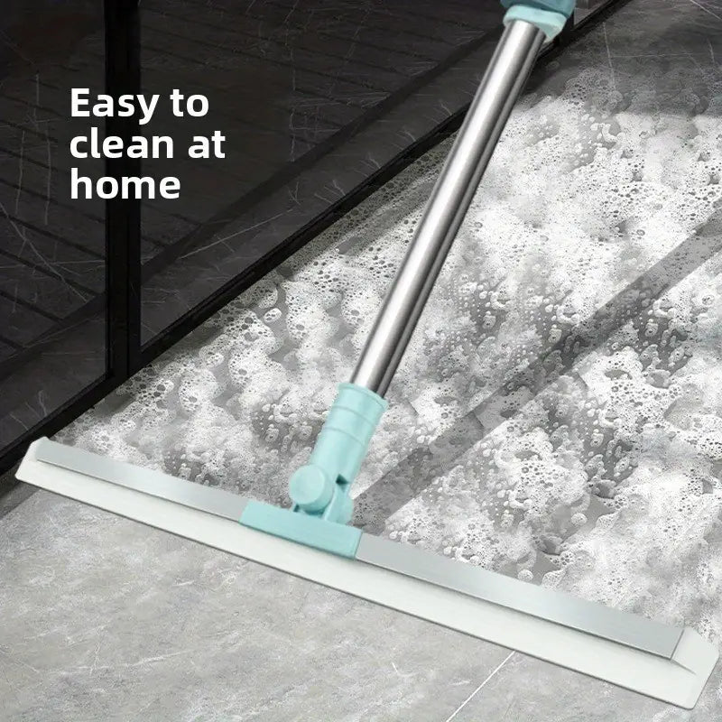 Aider Silicon Magic Broom Floor Wiper Long Handle 180° Rotate