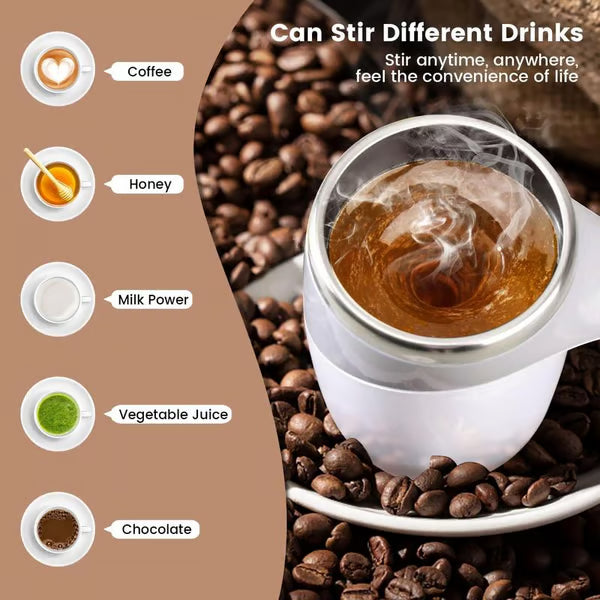 🎁Aider Automatic Magnetic Stirring Coffee Mug