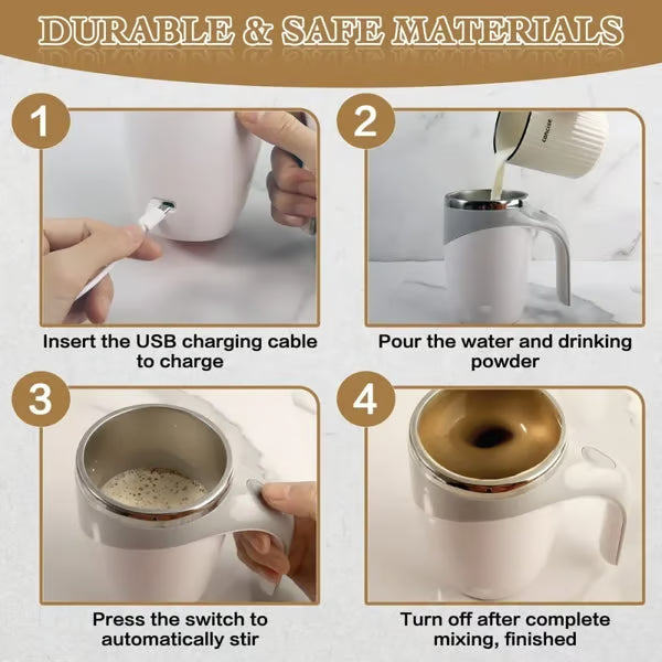 🎁Aider Automatic Magnetic Stirring Coffee Mug