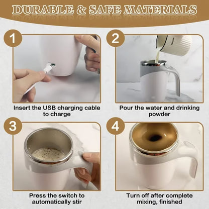 🎁Aider Automatic Magnetic Stirring Coffee Mug
