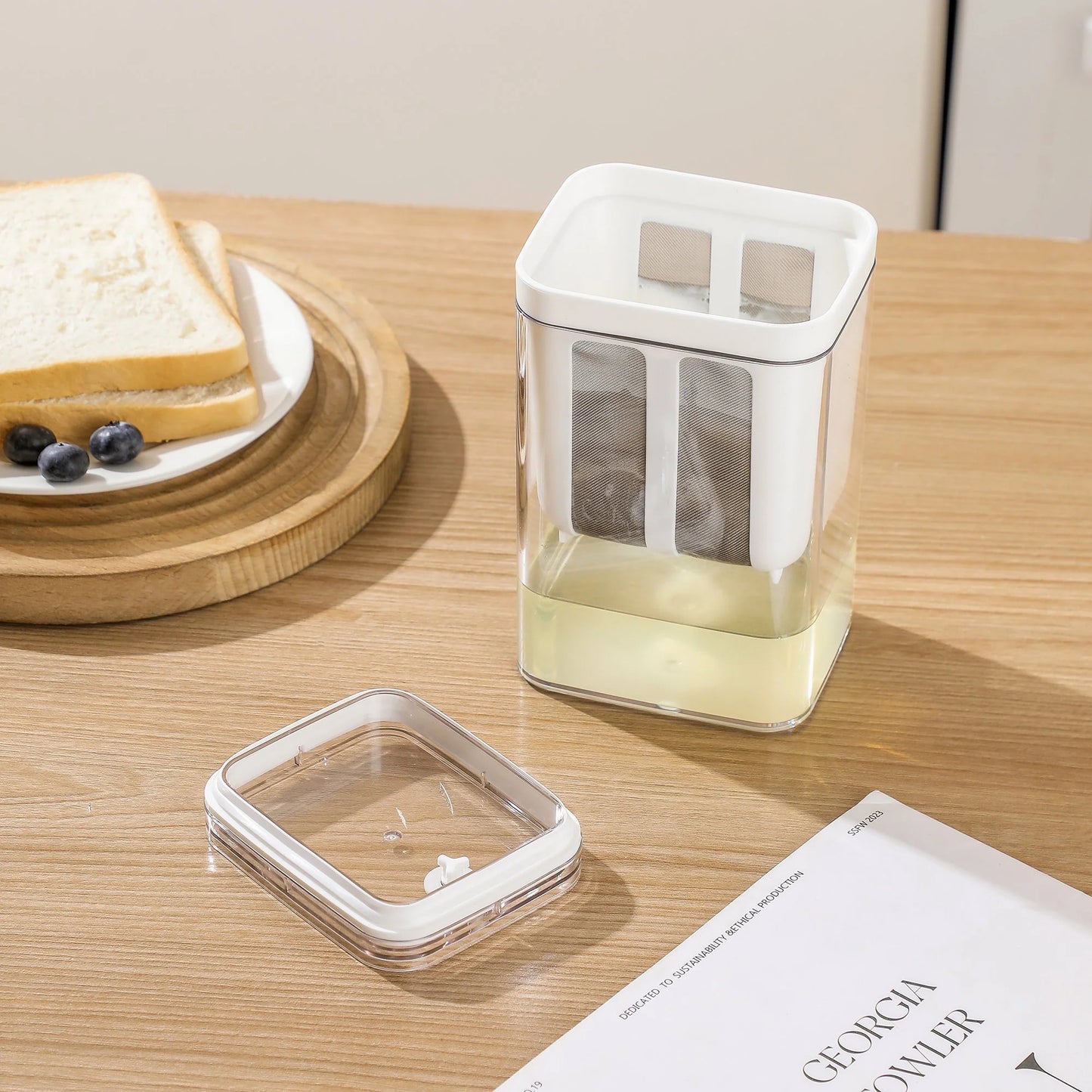 curd strainer box