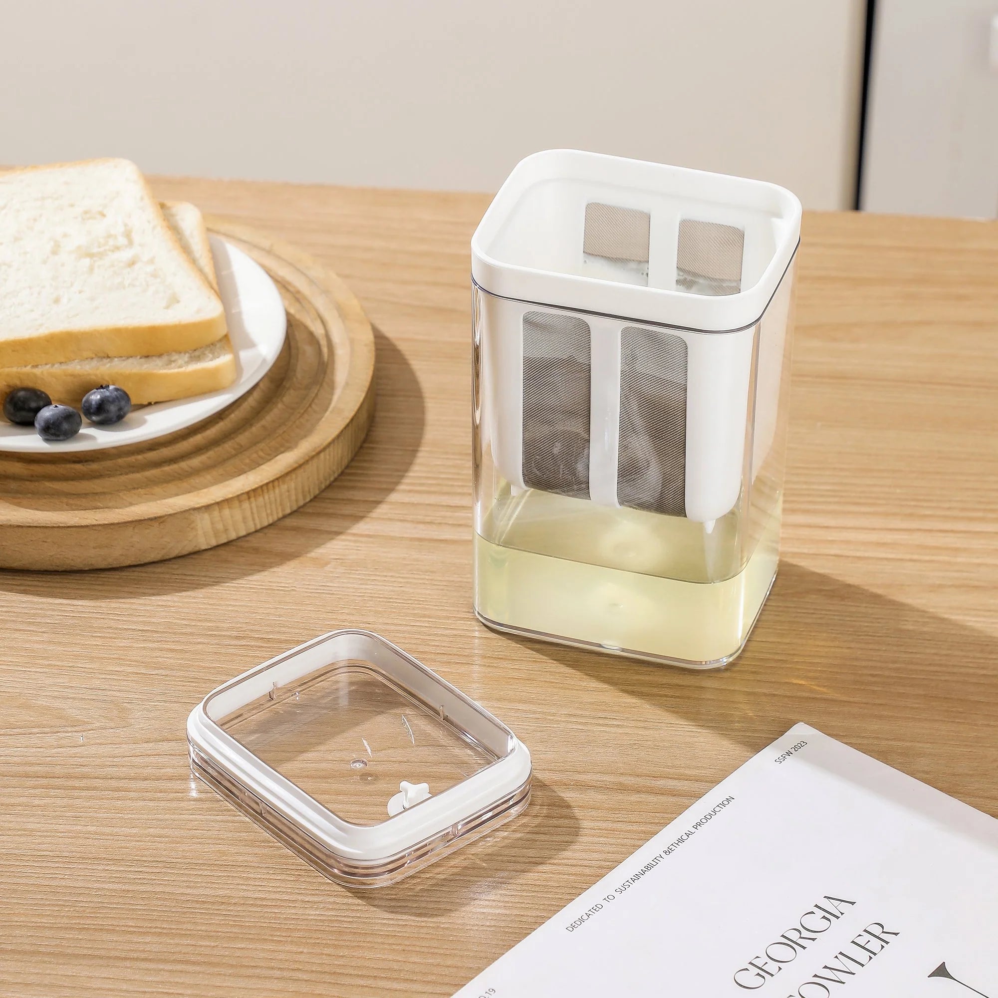 curd strainer box