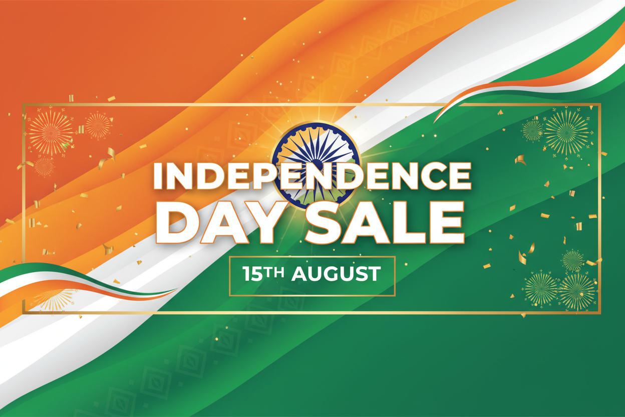 Indian Independence Day Sale Banner