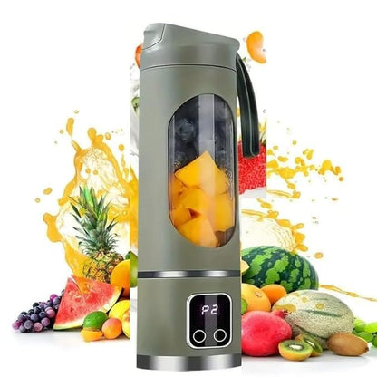 Portable Rechargeable Blender - USB Juicer for Fresh Smoothies & Shakes