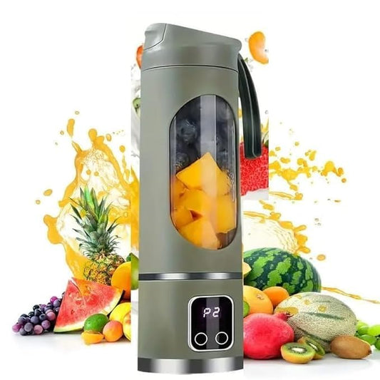 Portable Rechargeable Blender - USB Juicer for Fresh Smoothies & Shakes