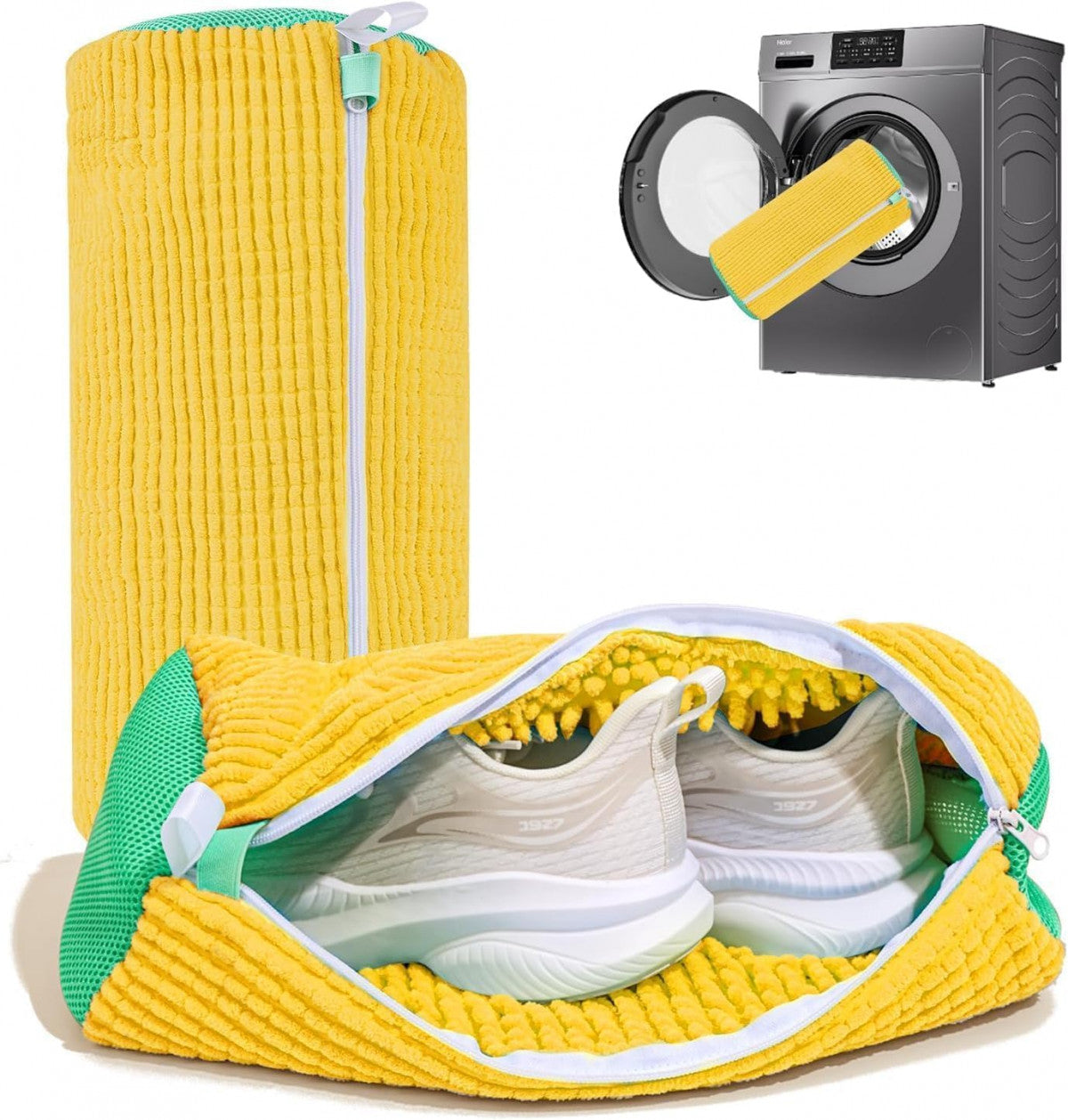 shoe cleaning bag for washing machine